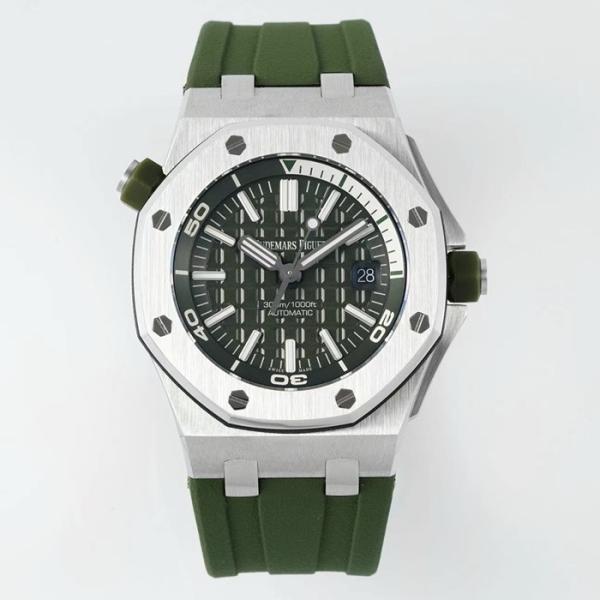 Audemars Piguet Royal Oak Offshore Diver 15710 Steel Watch | IPF Factory Cal.3120 Integrated Movement