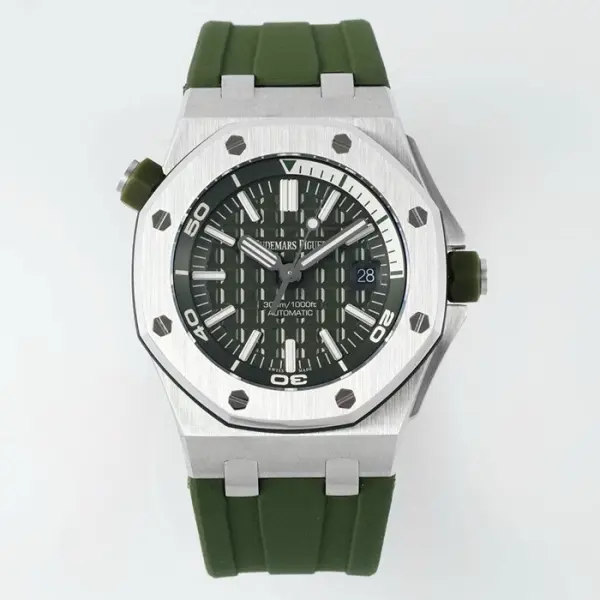 Audemars Piguet Royal Oak Offshore Diver 15710 Steel Watch | IPF Factory Cal.3120 Integrated Movement