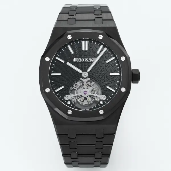 Audemars Piguet Royal Oak Tourbillon 41mm Evolutive Tapisserie Dial Automatic Watch