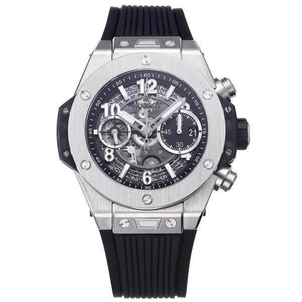 Hublot Big Bang Automatic Chronograph Watch 42mm Titanium Rubber Strap