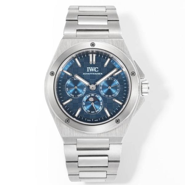IWC Ingenieur Perpetual Calendar 41.6mm | Gérald Genta Classic Design Luxury Watch‑Blue Dial