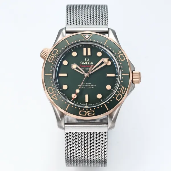 OMEGA Seamaster ER Upgraded Titanium Bronze Gold 007 Watch
