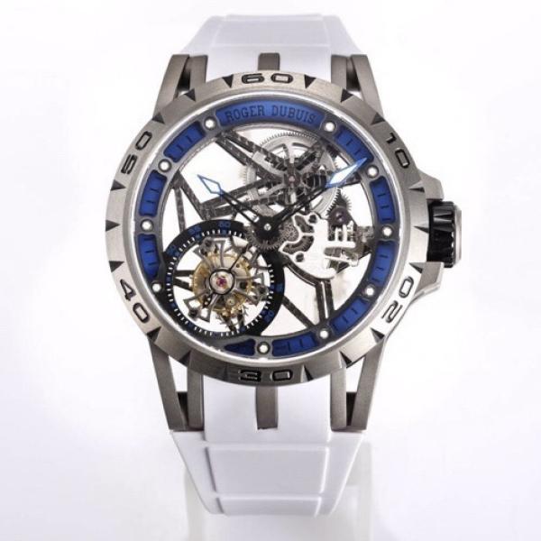 Roger Dubuis Titanium Skeleton Tourbillon Watch