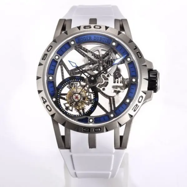 Roger Dubuis Titanium Skeleton Tourbillon Watch