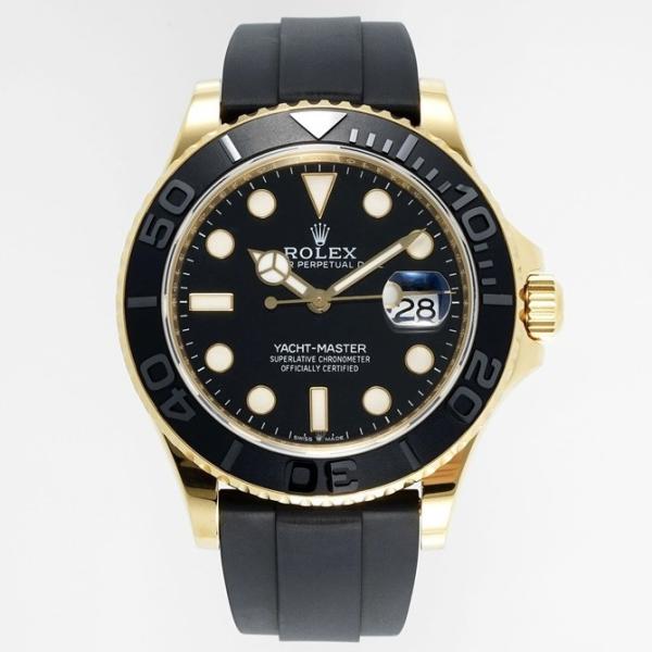 Rolex EWE Factory Yacht Master 42 Automatic Watch Custom 3235 Movement Rubber Strap