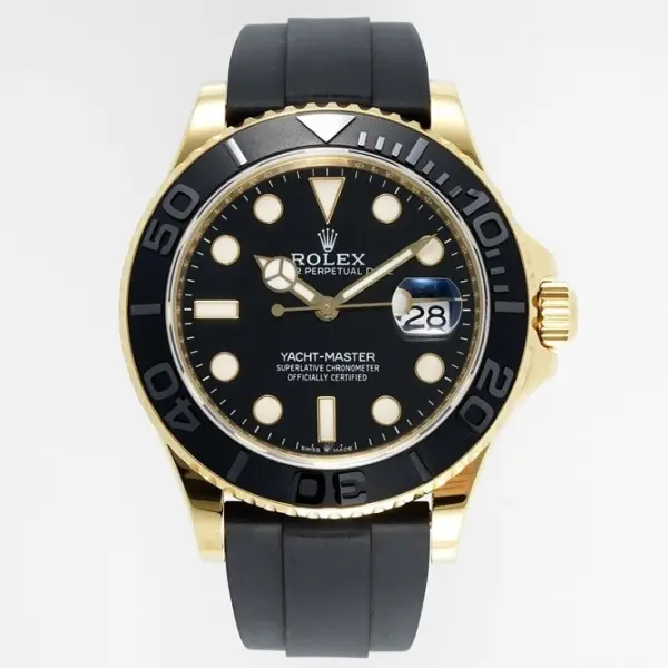 Rolex EWE Factory Yacht Master 42 Automatic Watch Custom 3235 Movement Rubber Strap