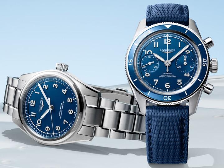 Longines Spirit Pilot Blue: Three-Hand and Flyback Chronograph Upgraded