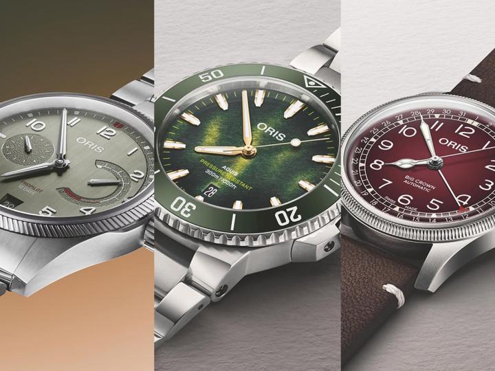 ORIS Autumn Trio: Kelp Forest Diver, Ten-Day Pilot and a Sustainable Big Crown