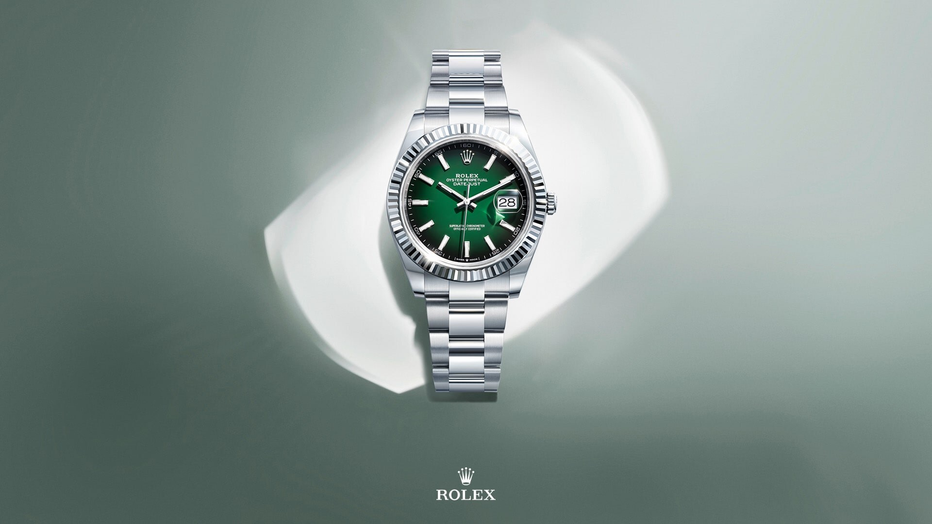 Green, in its element.