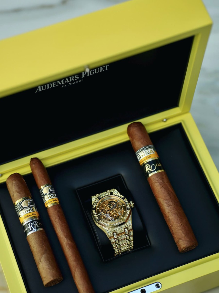 Audemars Piguet Builds a One-of-One Royal Oak for DJ Khaled: 720 Chrysoberyls and a Double Balance Wheel
