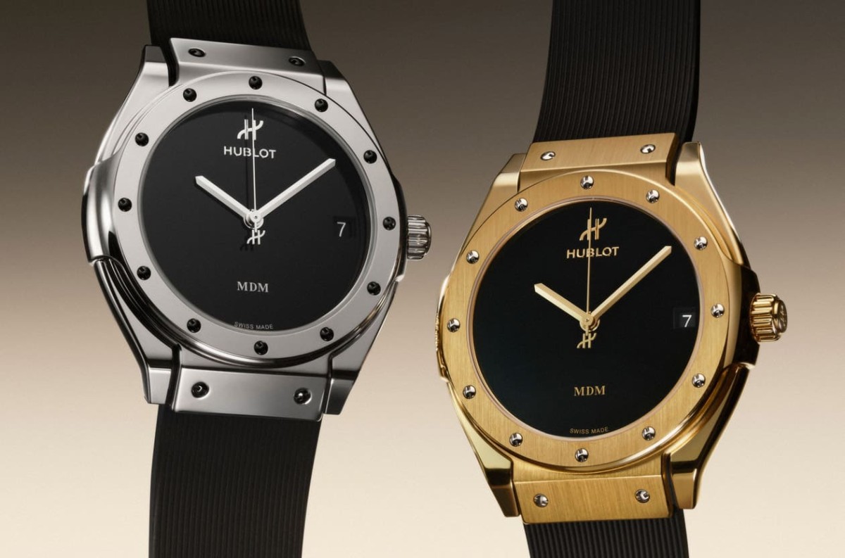 Hublot Classic Fusion Tributo Revives the 1980 Gold-and-Rubber Rebellion