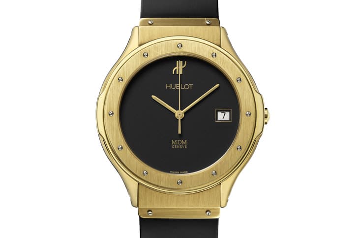 Hublot Classic Fusion Tributo Revives the 1980 Gold-and-Rubber Rebellion