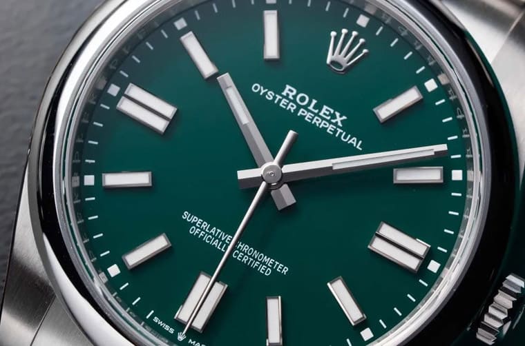 Rolex Oyster Perpetual 41 Lacquer Dial: NT$238,500 Retail, Still Above List Used