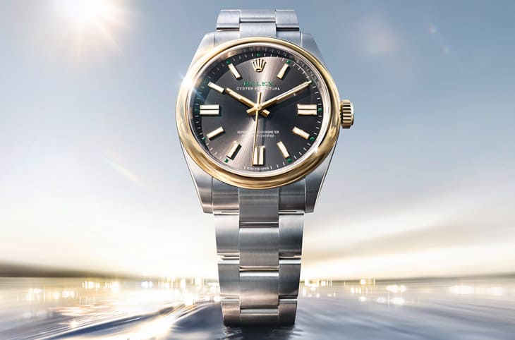 Rolex Oyster Perpetual 41 Lacquer Dial: NT$238,500 Retail, Still Above List Used